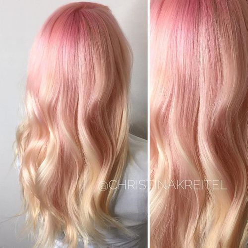 43 Idee Di Capelli Rosa Pastello Meches Shatush Colpi Di