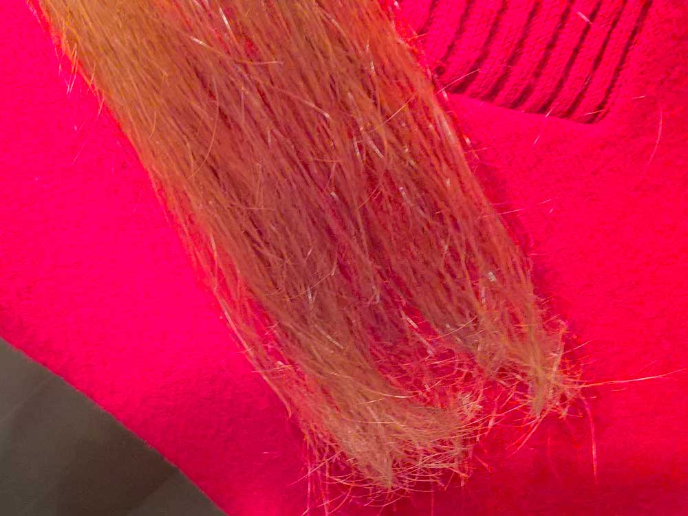 foto decolorazione capelli con Colorista bleach