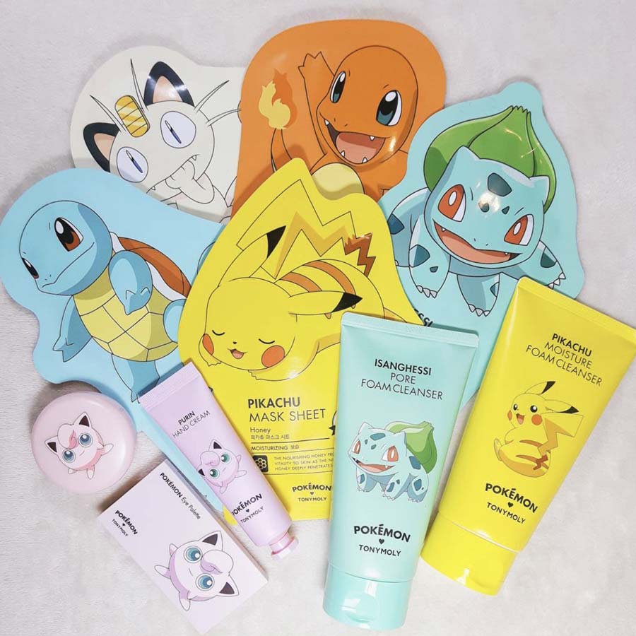 Maschere tessuto , creme e trattamento viso Tony Moly Pokemon