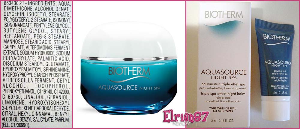 Biotherm Aquasource Night SPA 10