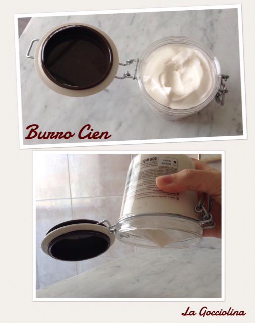 Burro copro al Cacao Cien