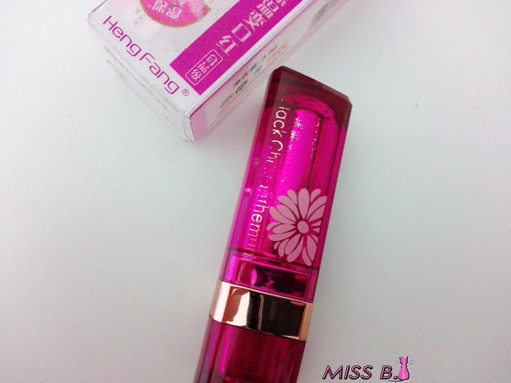 Rossetto con fiore BLACK CHRYSANTHEMUM 3