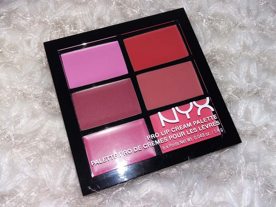 Pro Lip Cream Palette di NYX Cosmetics