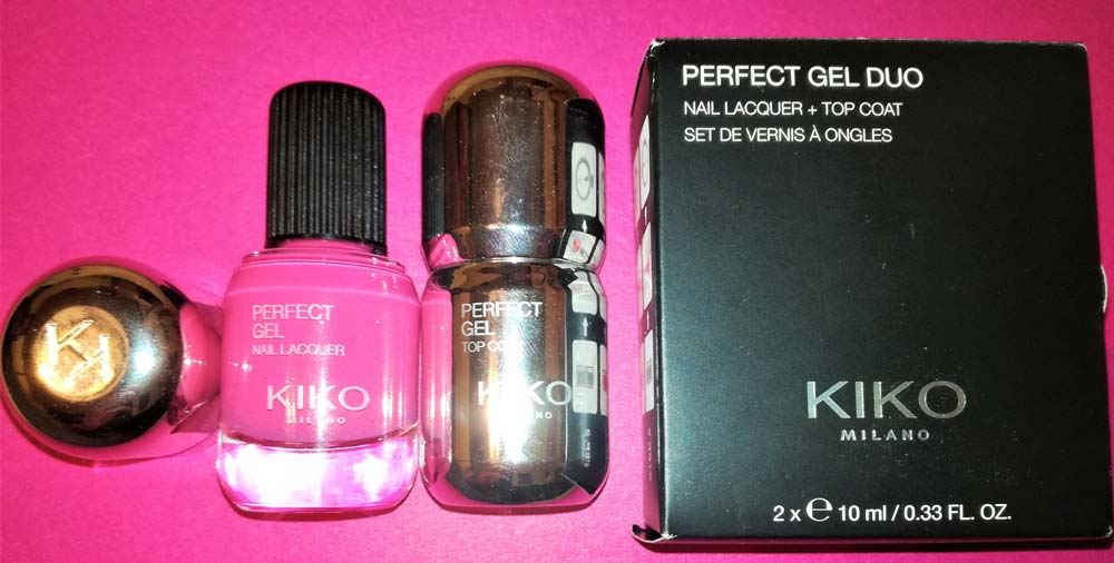 Kiko Perfect Gel Nail Lacquer + Top Coat