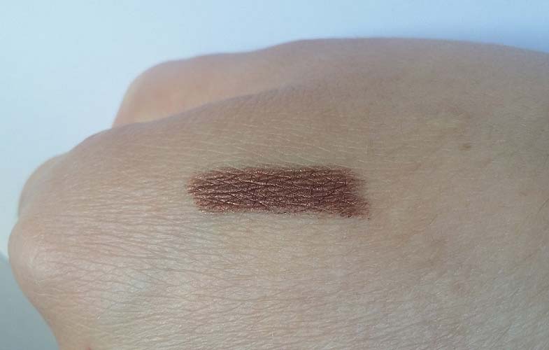 swatch Matita Intense Colour Long Lasting Eyeliner Kiko 1