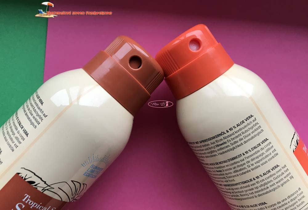 CIEN Tropical Summer Spray-On Bodylotion Coconut Scent & Creamy Apricot