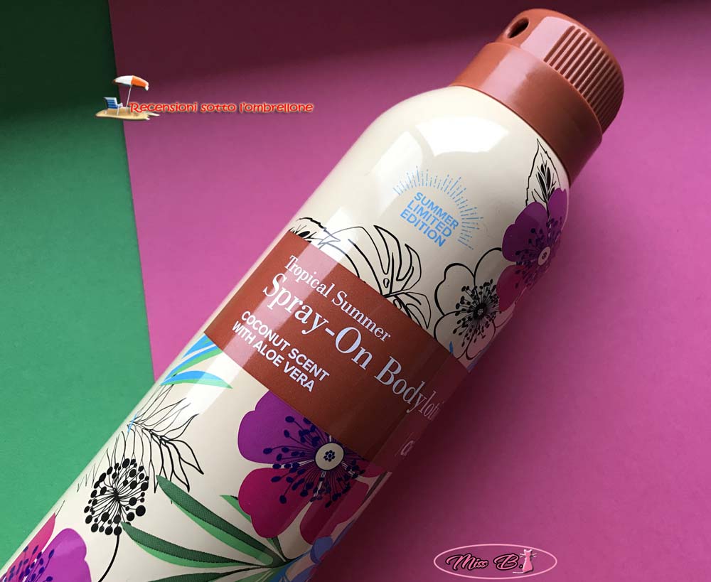 CIEN TROPICAL SUMMER BODYLOTION SPRAY ON COCONUT 1