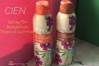CIEN Tropical Summer Spray-On Bodylotion Coconut Scent & Creamy Apricot