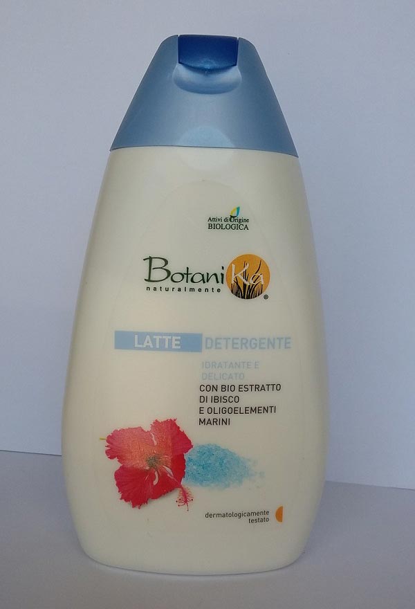 Latte detergente con bio estratto di ibisco e oligoelementi marini BotaniKa Naturalmente