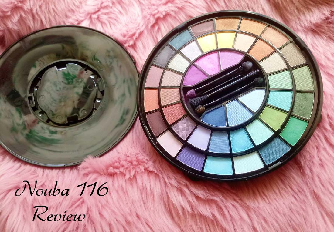 Nouba Professional Make Up Trousse 116 - Swatch, review e look