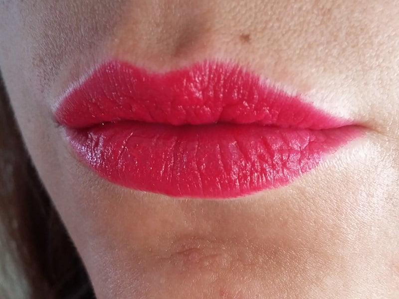Swatch rossetto Lancome