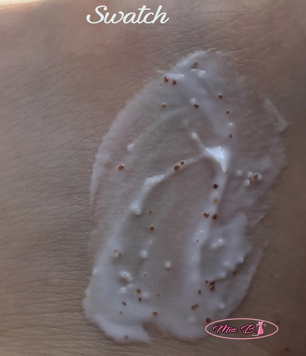 Crema peeling mani CIEN applicata SWATCH Recensione ita 1