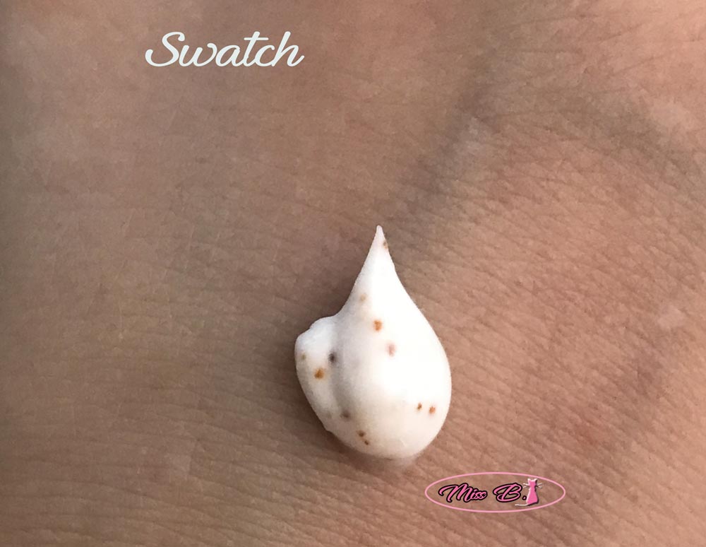 Crema peeling mani CIEN applicata SWATCH Recensione ita