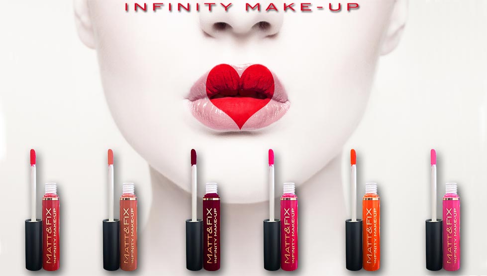 Rossetti liquidi Matt&Fix Infinity makeup