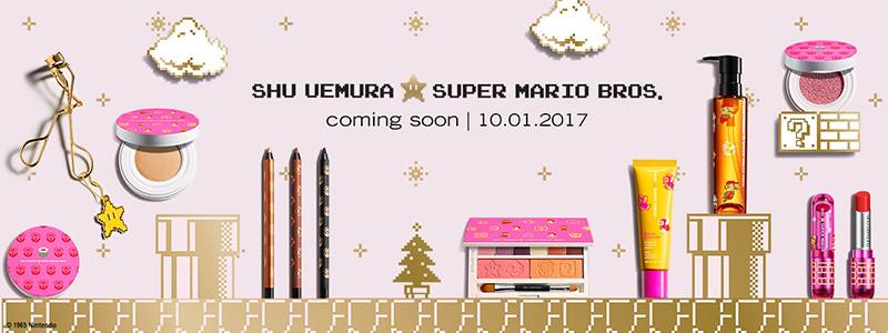 Collezione Make Up Shu Uemura Super Mario Bros Natale