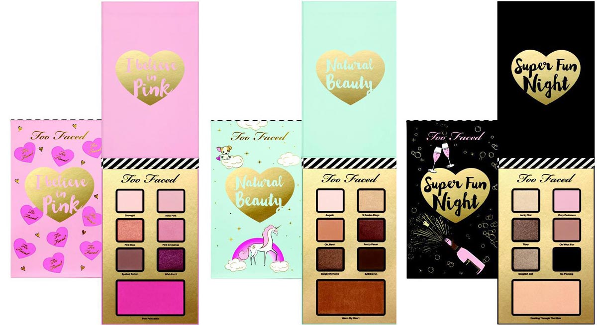 Too Faced natale 2017 I Believe in Pink Palette