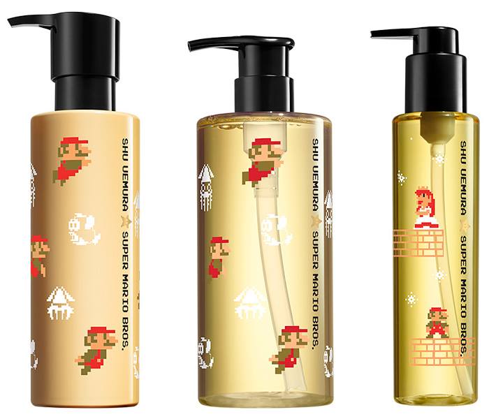 spray fissante shu uemura super mario bross