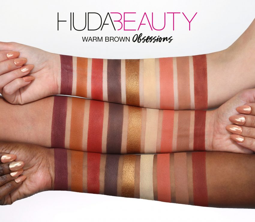 Warm Brown palette Obsessions Huda Beauty