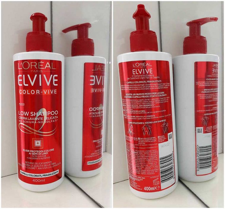 Low Shampoo Elvive Recensione con foto e guida all'utilizzo