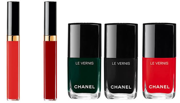 Tinte labbra e smalti per unghie Chanel