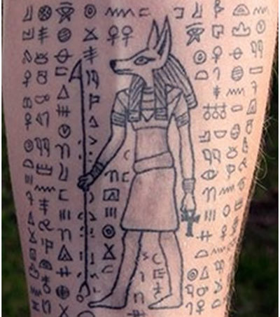 Dei egizi Tatuaggio