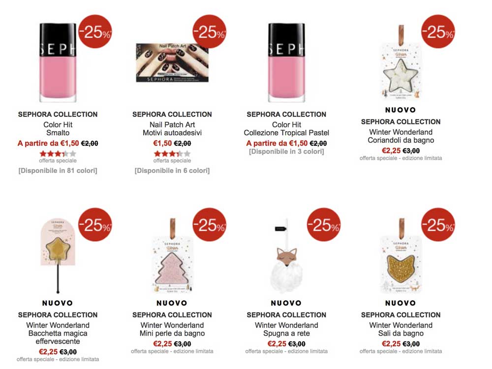 Sephora Winter Wonderland