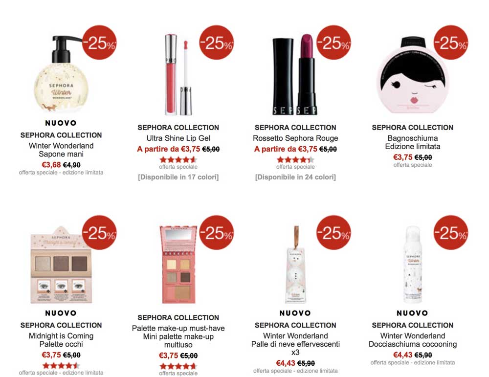Sephora Winter Wonderland