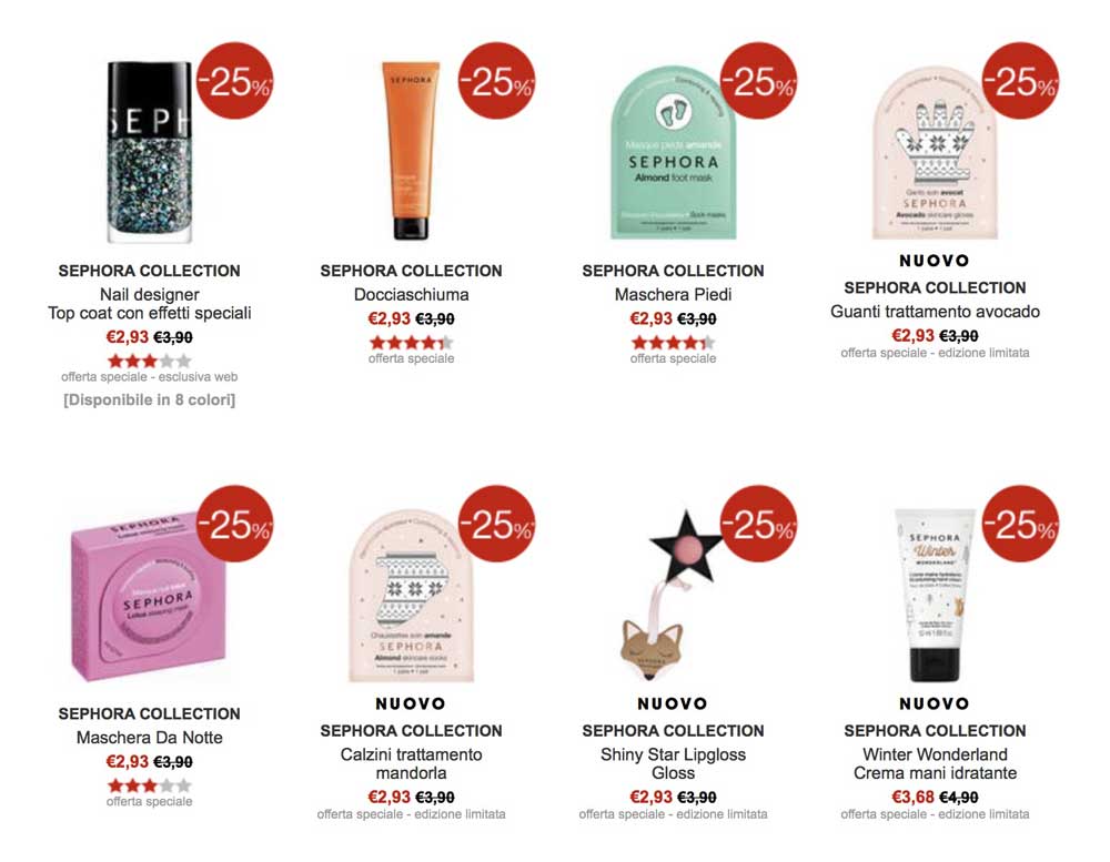 Sephora Regali Di Natale.Sephora Winter Wonderland Collezione Natale 2017