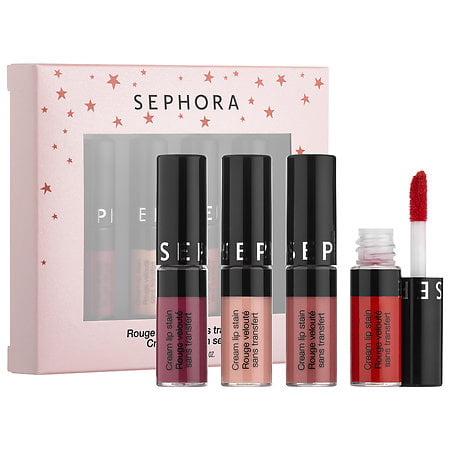 Sephora cream lip stain set