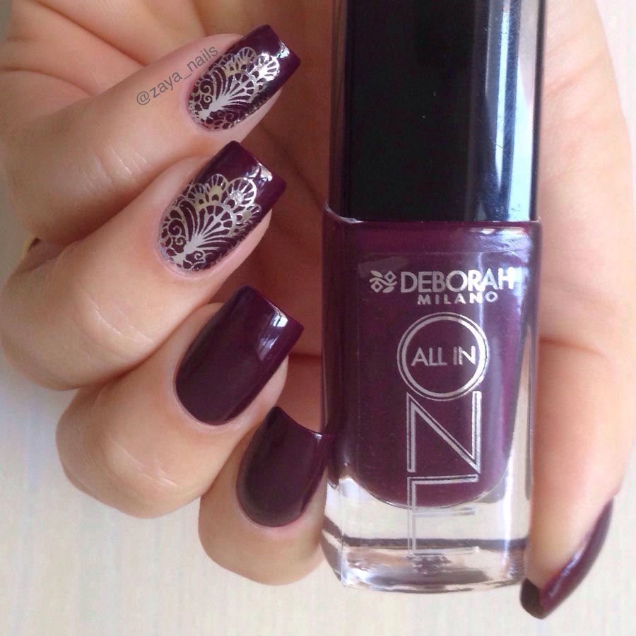 Nail Art con Smalto Deborah Milano "All In One"