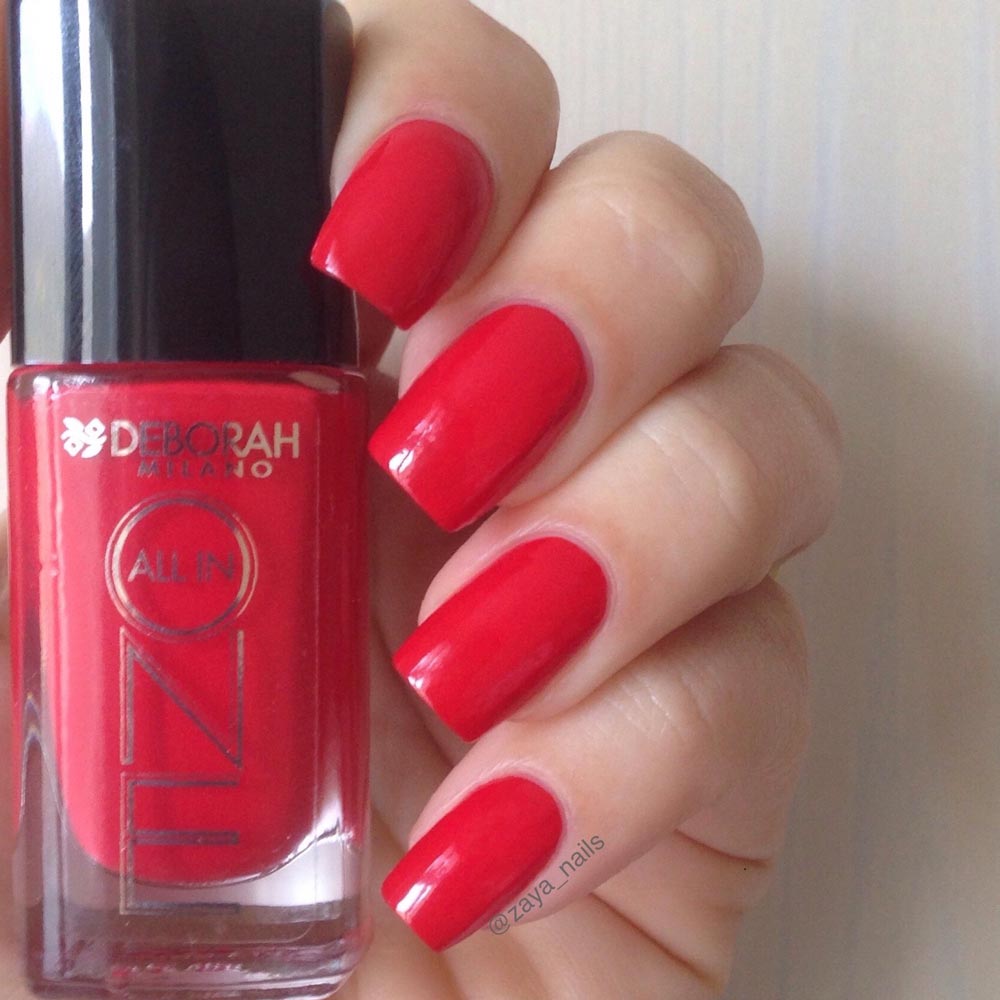 swatch smalto Classic Red n°10 All In One Deborah Milano