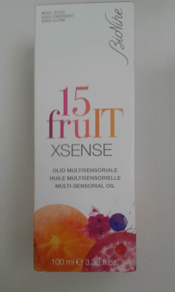 Bionike 15 Fruit Xense – Olio multisensoriale viso corpo e capelli