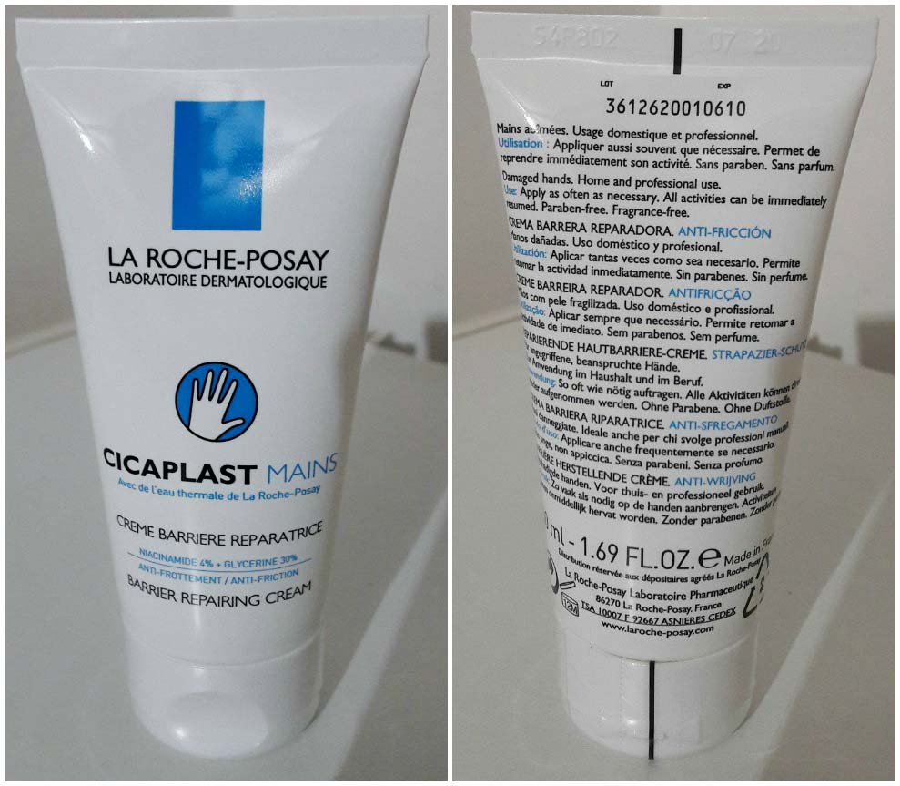 crema mani Cicaplast Mains di La Roche-Posay