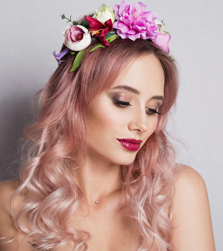 capelli rosa oro trend 2018