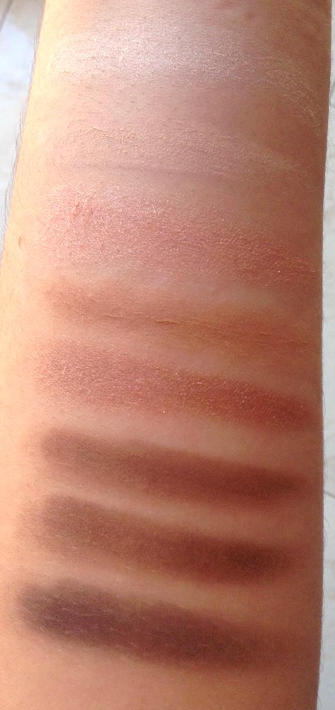 swatch Palette Max Factor Cappuccino