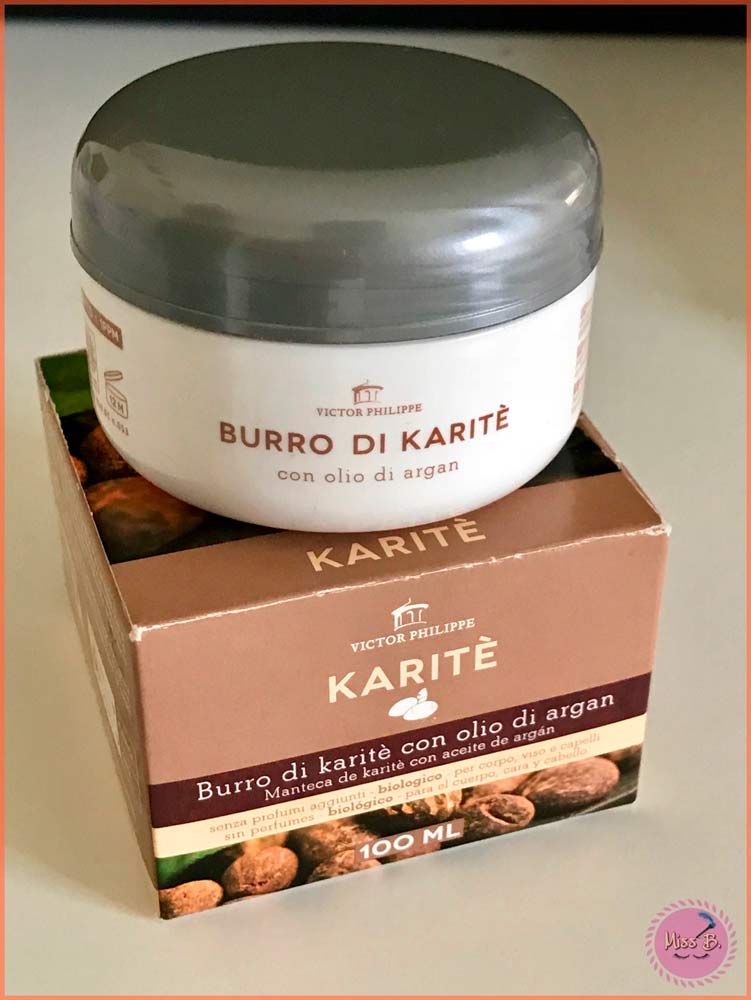 Burro di Karité puro con Argan Victor Philippe