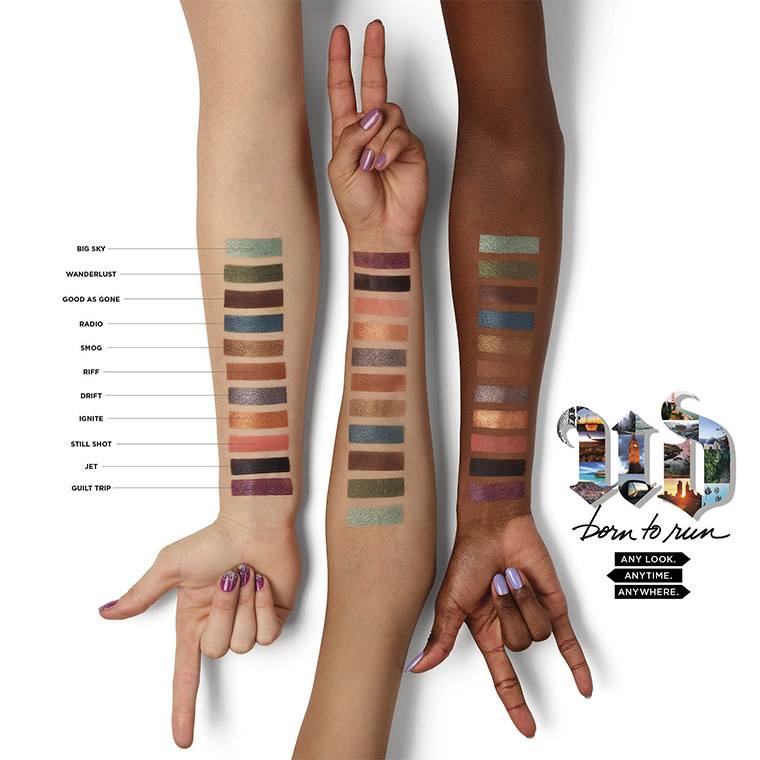 Swatch palette Bord to run UD