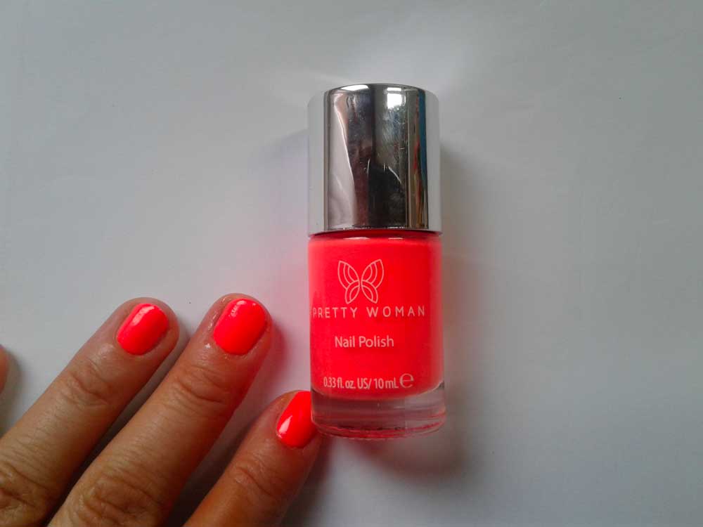 Smalto arancione fluo Pretty Woman