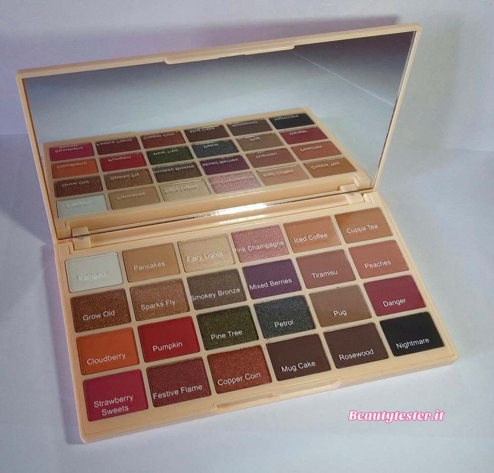 Colori ombretti Soph X palette