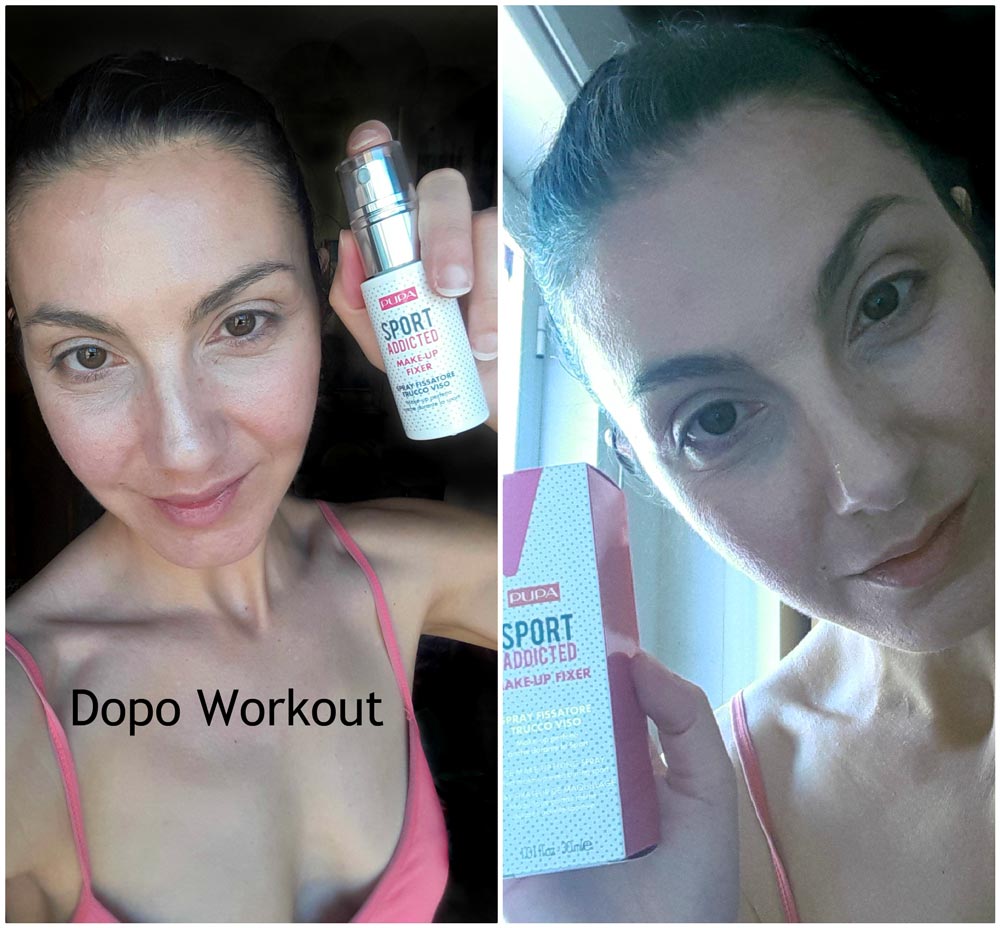 Spray fissatore trucco viso Pupa Sport Addicted