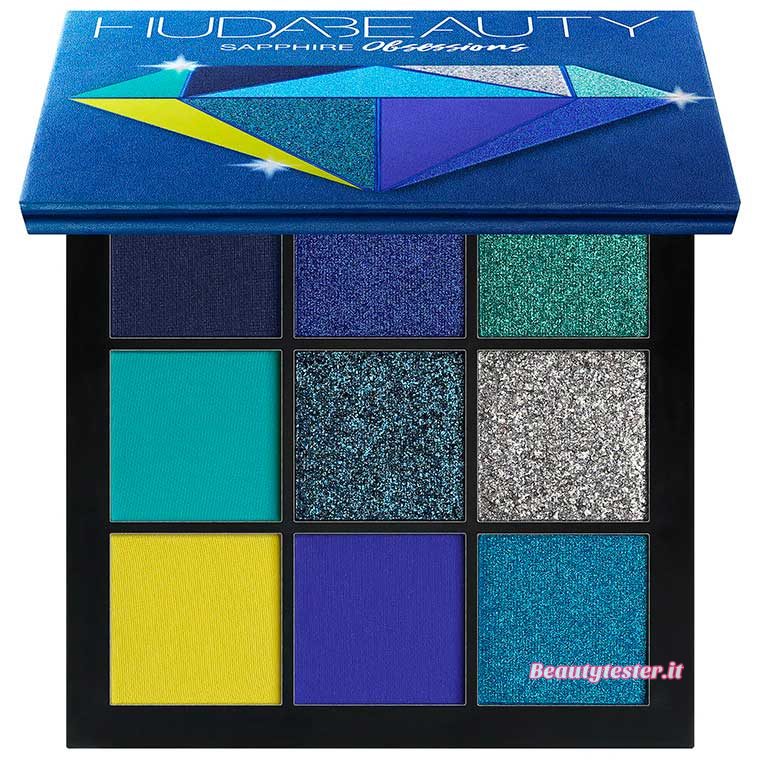 Huda Beauty Precious Stones Obsessions Colore zaffiro