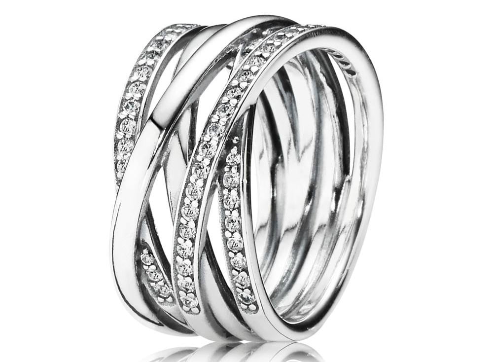 anello Argento con Zirconia Cubica