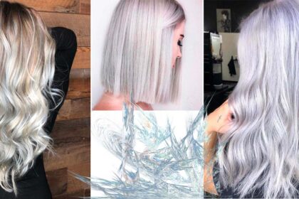 capelli biondo ghiaccio
