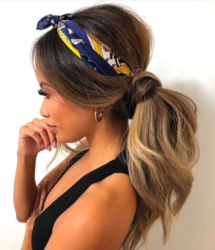 Bandana per capelli, in stile pin up