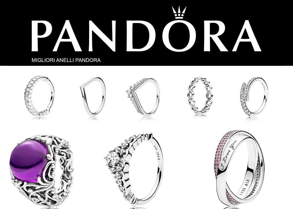20 migliori anelli Pandora