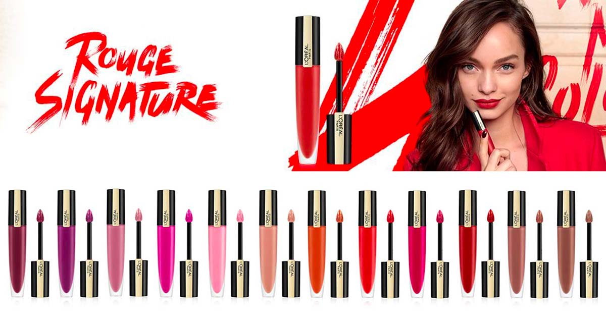 Rouge Signature rossetti liquidi matte L'Oréal Paris