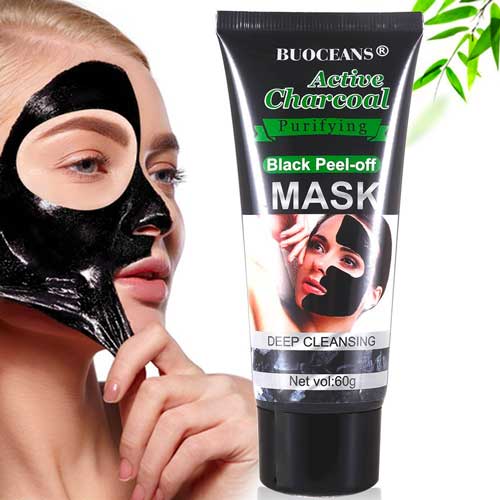 Maschera peel-off nera Buoceans