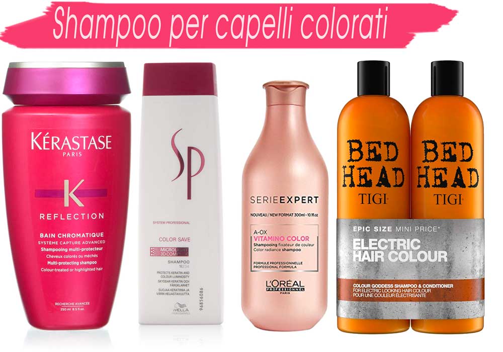 I Migliori Shampoo Per Capelli Colorati