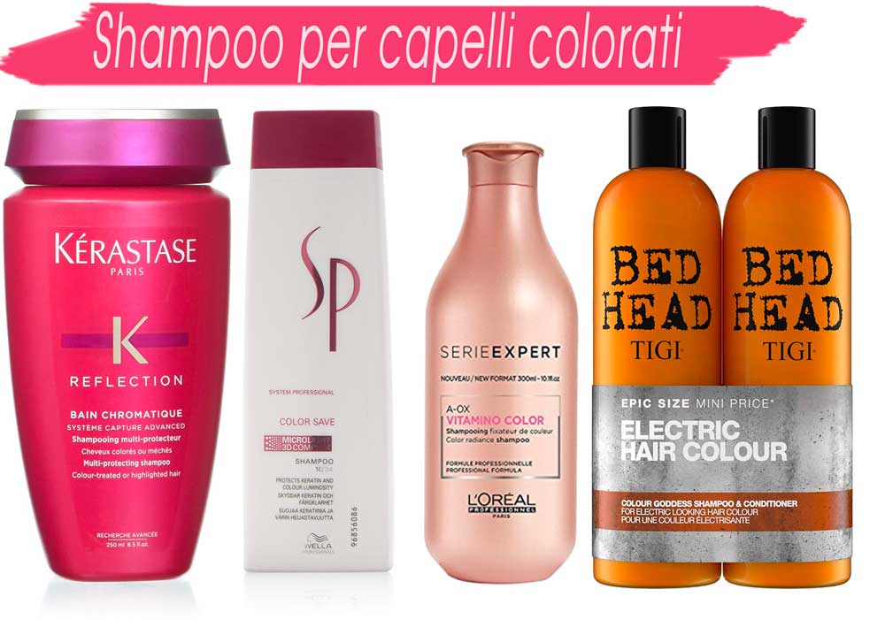 Milgiori shampoo per capelli colorati