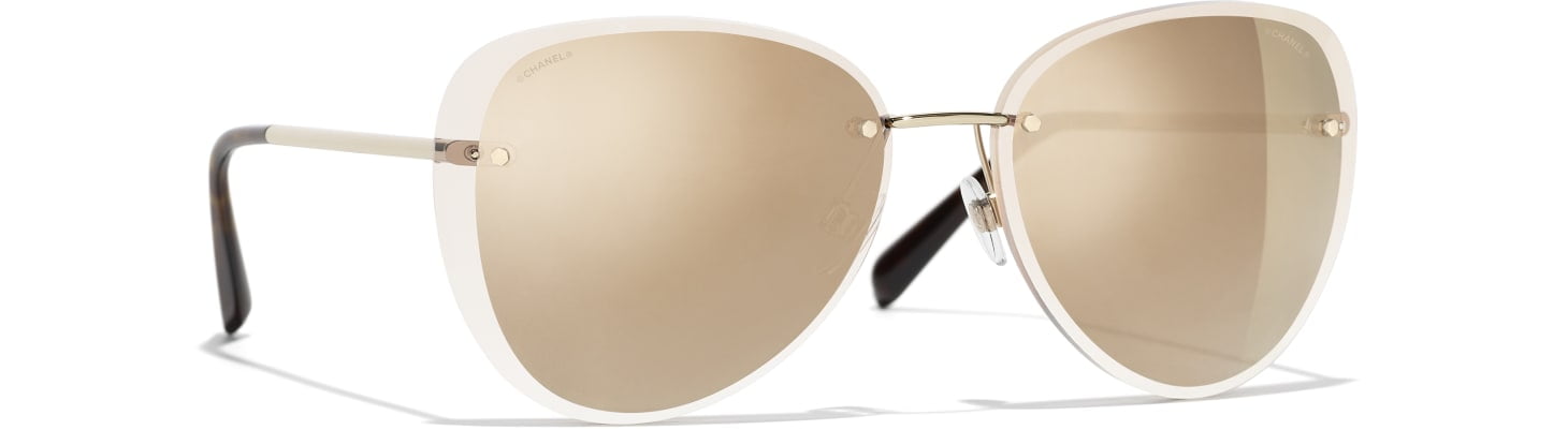 occhiali da sole pilota Chanel